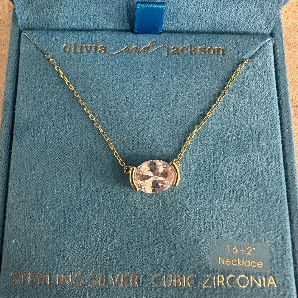 Olivia and Jackson Diamond Necklace